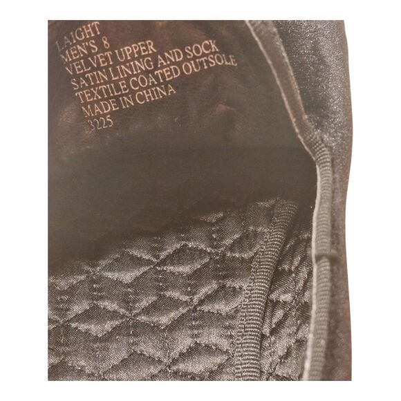 Steve Madden Black Velvet Loafers 8 Old Money Luxury Casual Formal Dark Academia - Picture 16 of 16